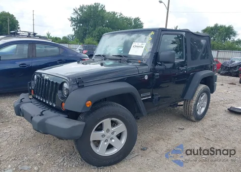 2011 Jeep Wrangler Sport из США, поврежденный, VIN 1J4AA2D10BL544512